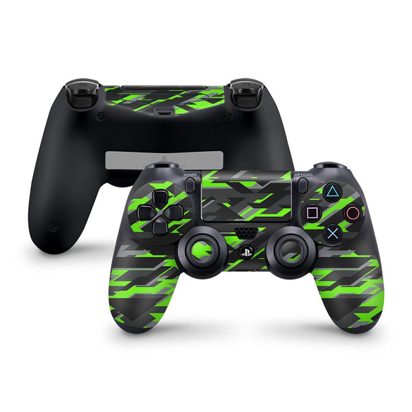 Green ps4 hot sale controller skin