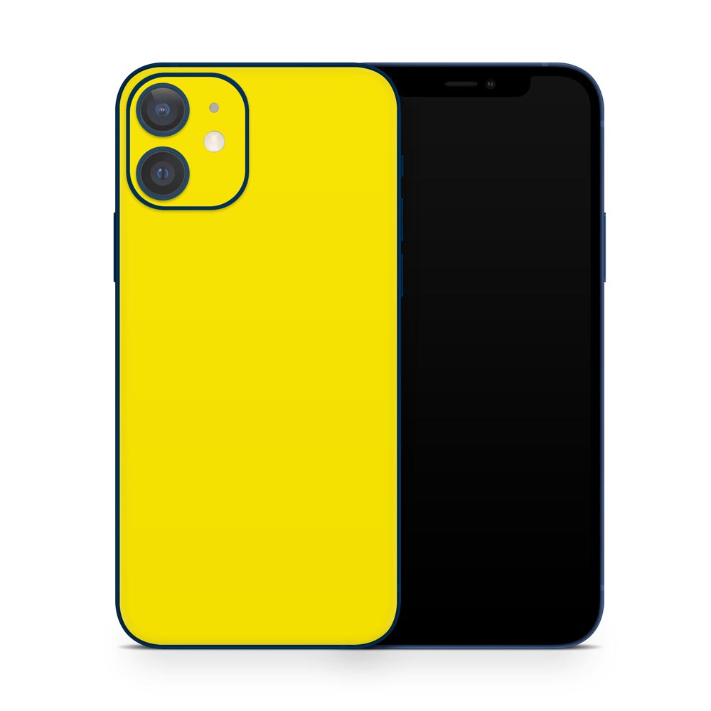 Yellow iPhone 12 Skin