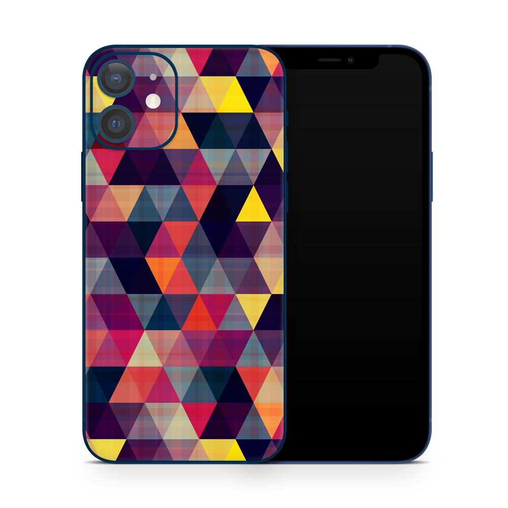 Vintage Geometric iPhone 12 Skin