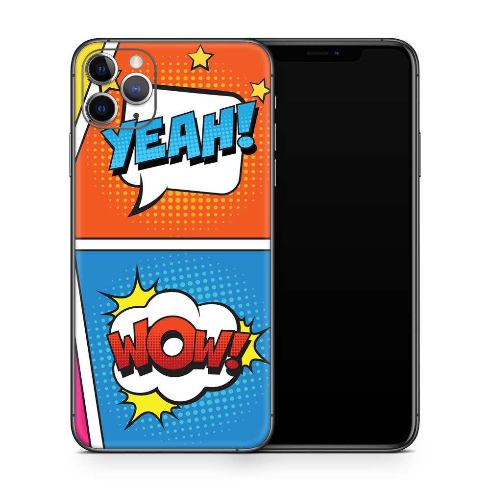 Pop Art Wow iPhone 11 Skin