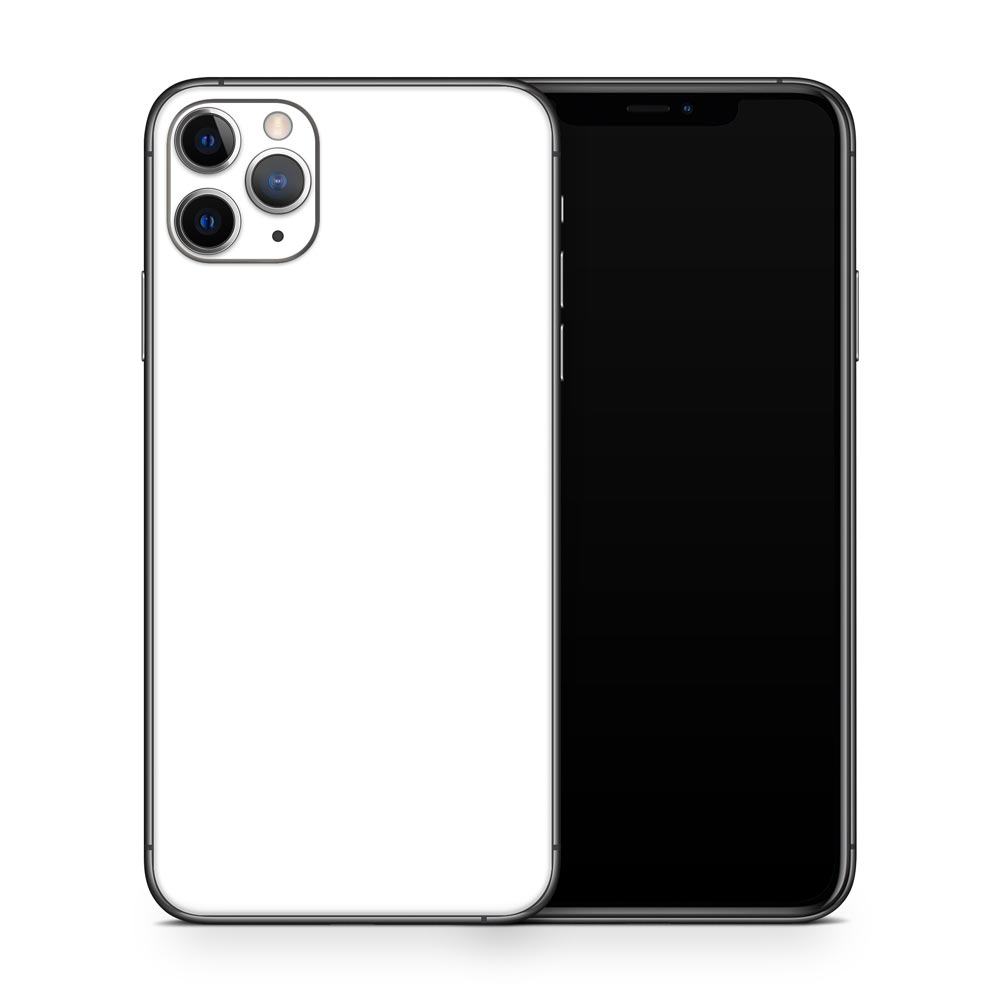 White iPhone 11 Skin