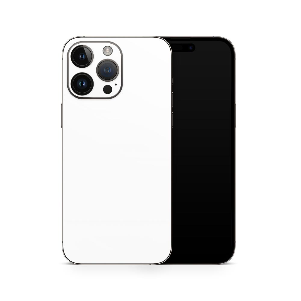 White iPhone 14 Skin