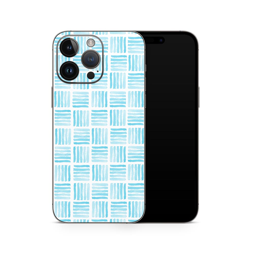 Watercolour Weave iPhone 14 Skin