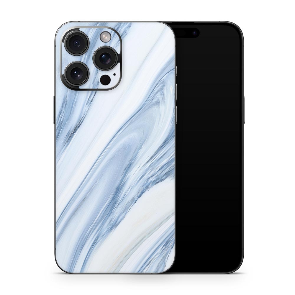 Breeze Blue iPhone 15 Skin