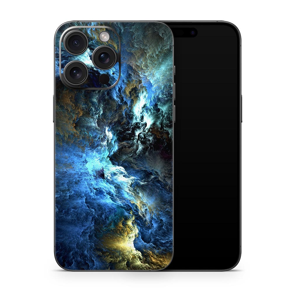 Fractal Storm iPhone 15 Skin