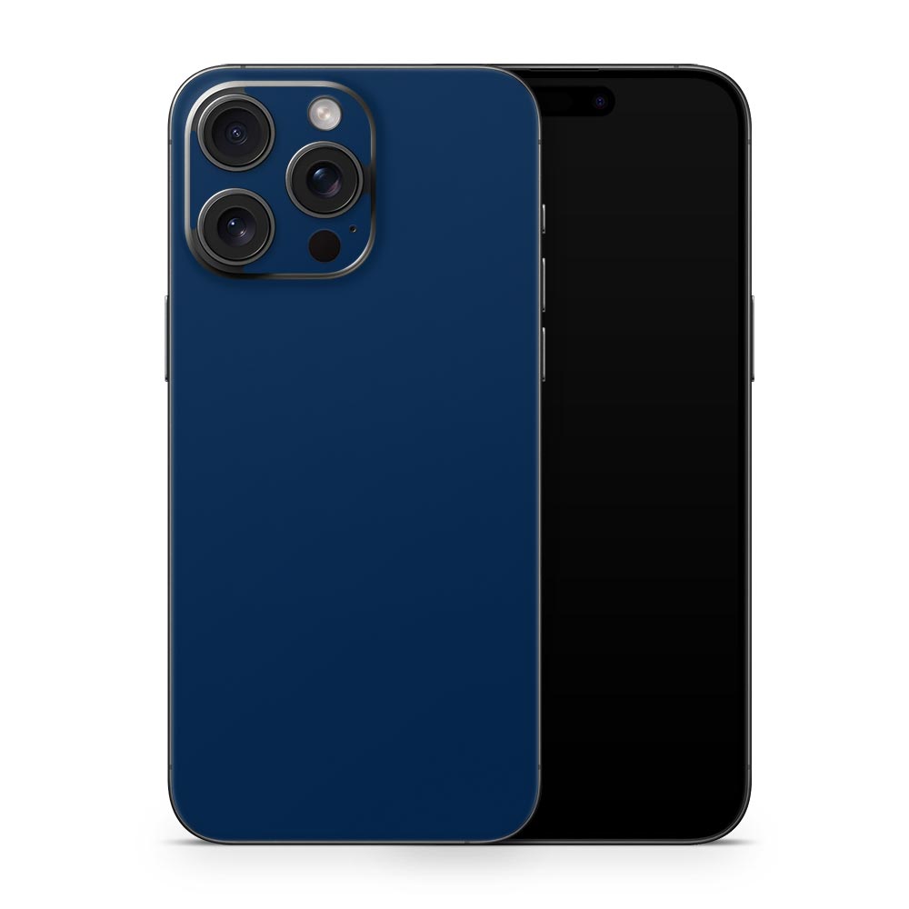 Navy iPhone 15 Skin