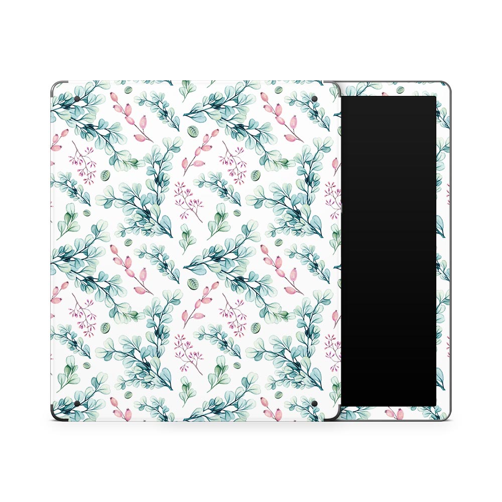 Berry Leaf Kindle Scribe Skin