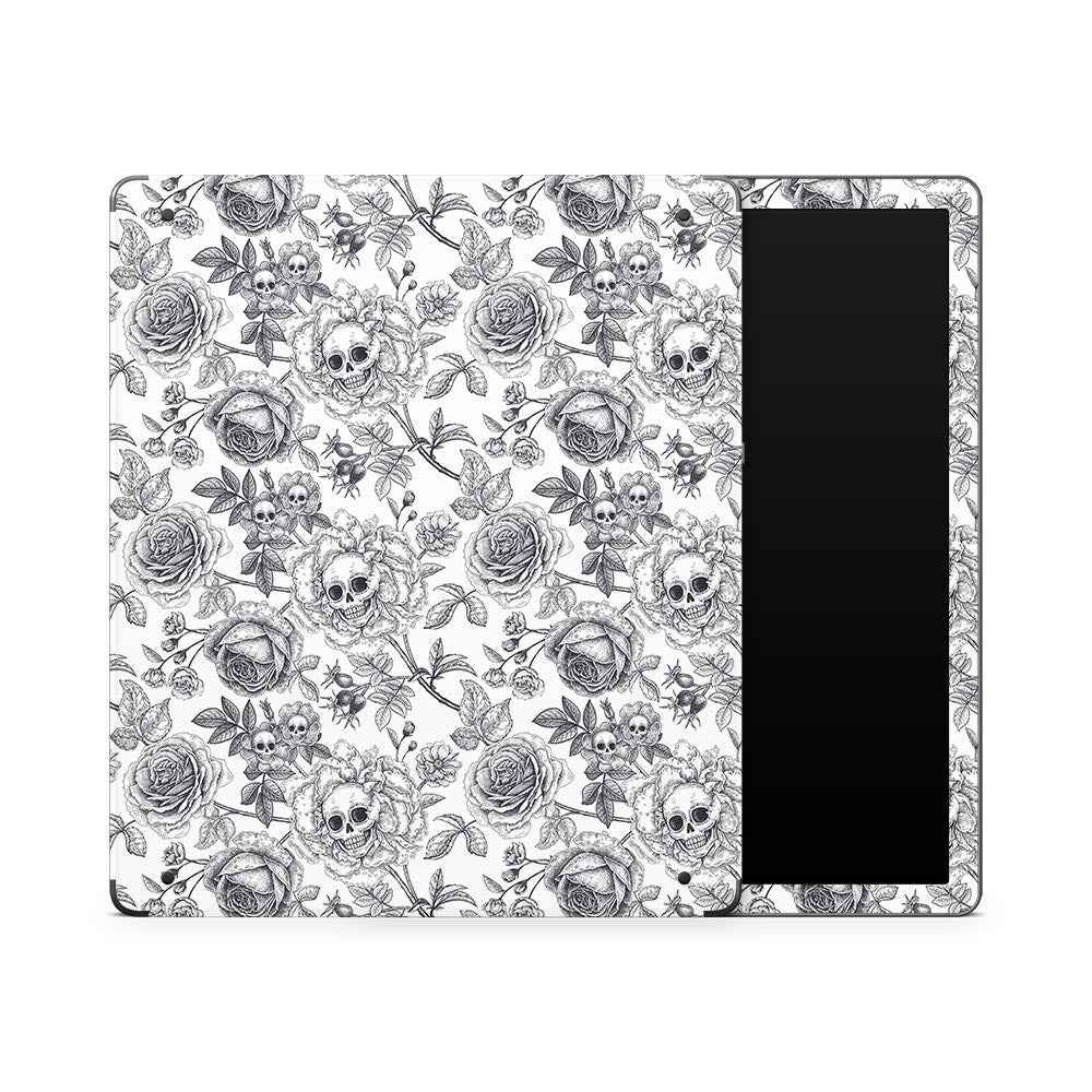 BW Skull &amp; Roses Kindle Scribe Skin