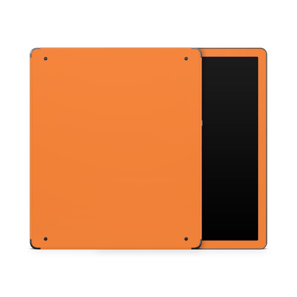 Orange Kindle Scribe Skin