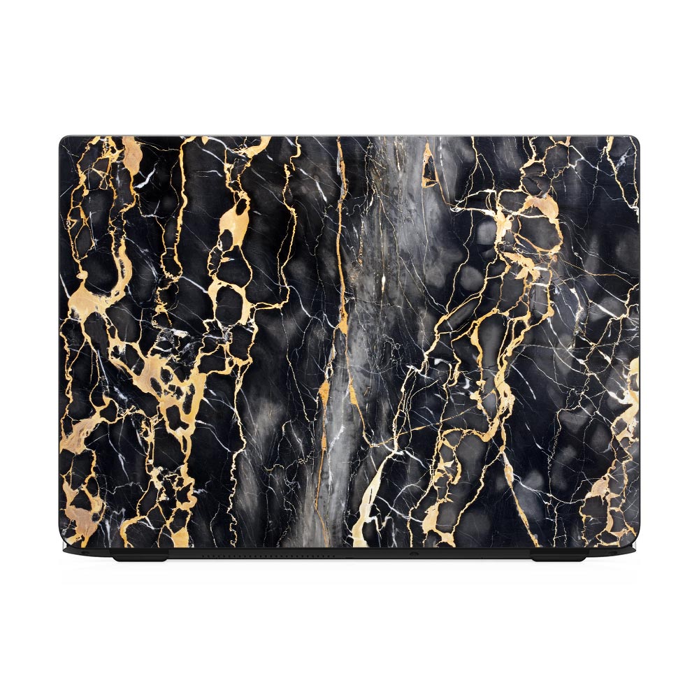 Slate Grey Gold Marble Dell Latitude 54xx Series Skin