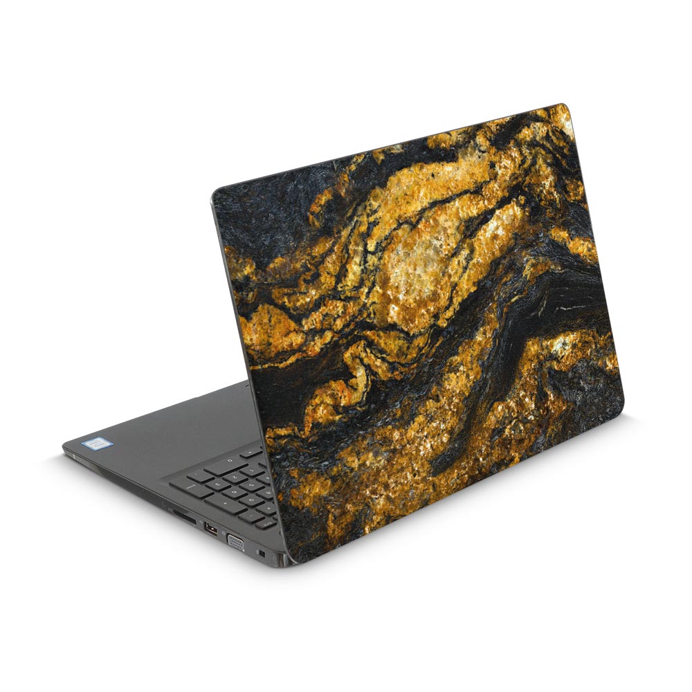 Black and Gold Marble Dell Latitude 55xx Series Skin