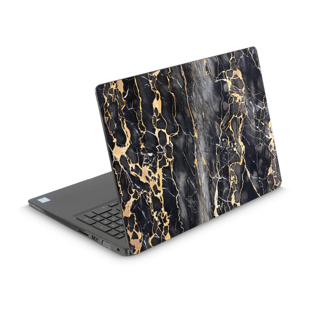 Slate Grey Gold Marble Dell Latitude 55xx Series Skin