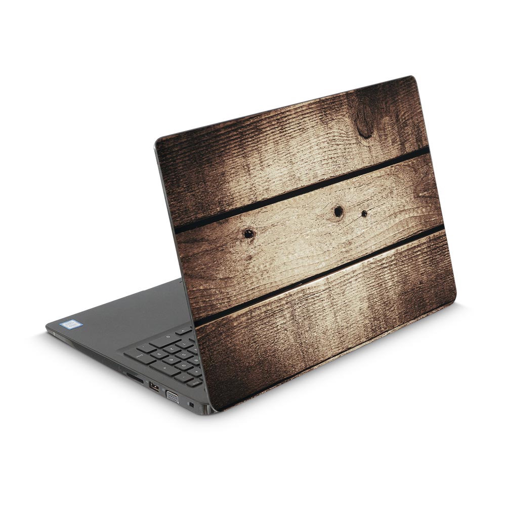 Vintage Wood Dell Latitude 55xx Series Skin