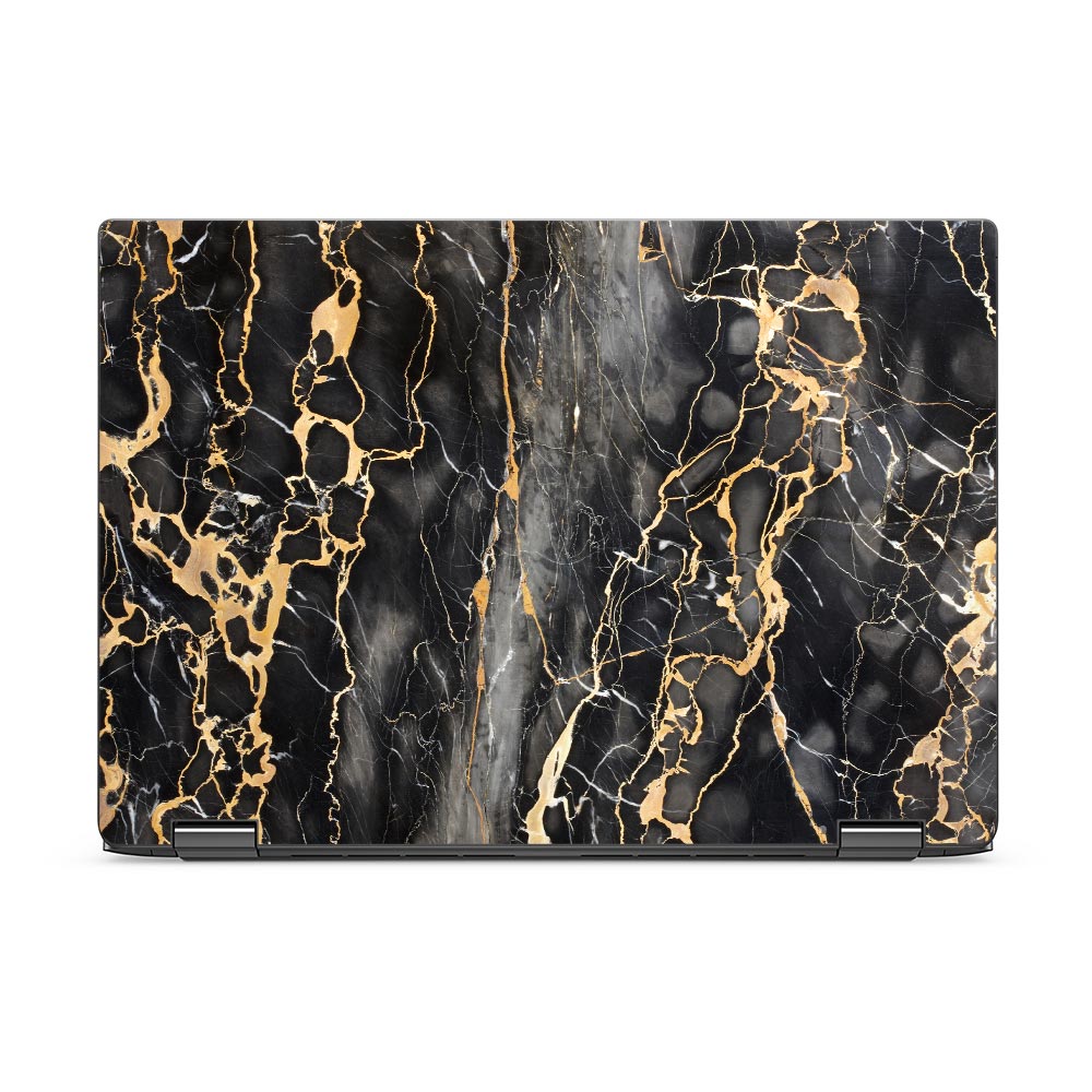 Slate Grey Gold Marble Dell Latitude 7440 Skin