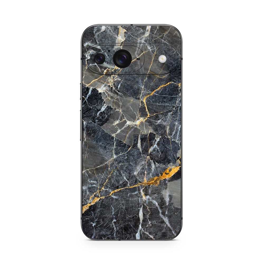 Slate Gold Marble Google Pixel 9 Skin