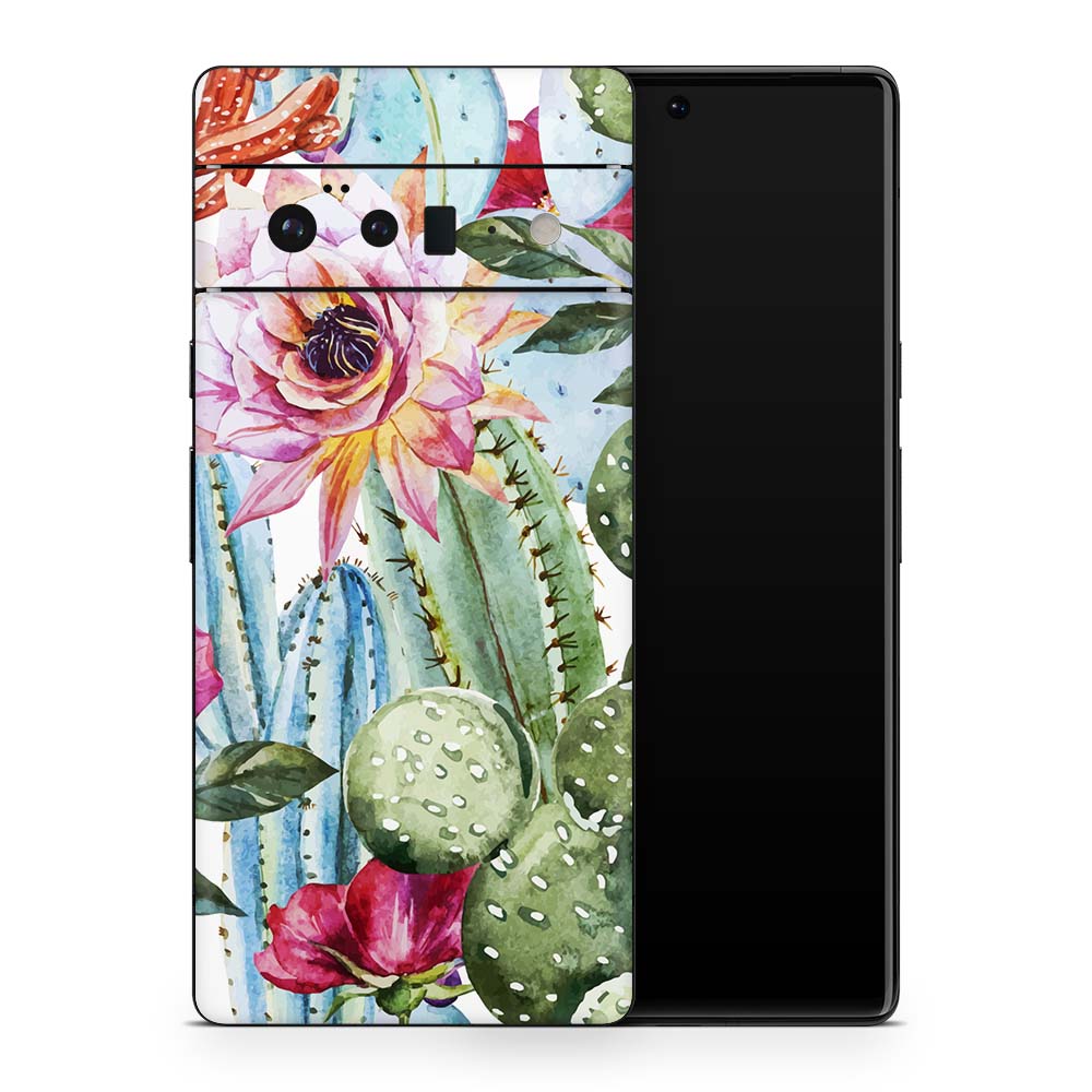 Cactus Flower Google Pixel 6 Skin