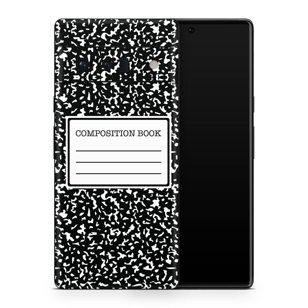 Composition Notebook Google Pixel 6 Skin