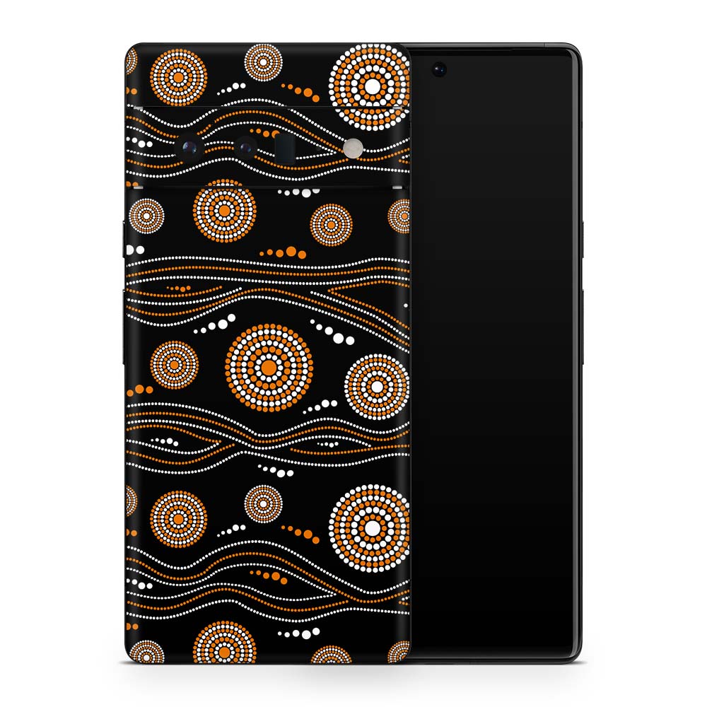 Earthy Circles Google Pixel 6 Skin