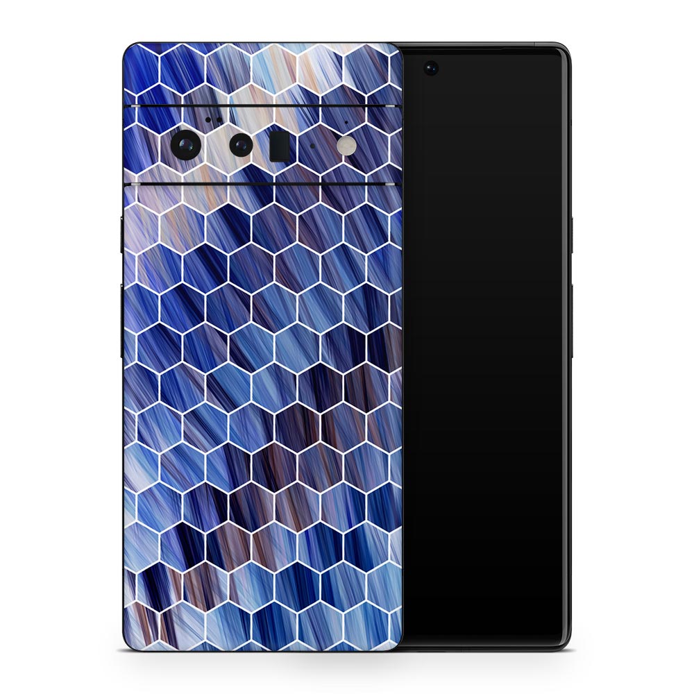 Hex Blue Google Pixel 6 Skin