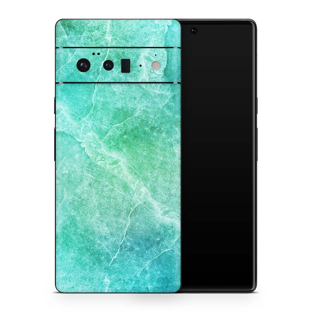 Aqua Marble Google Pixel 6 Skin