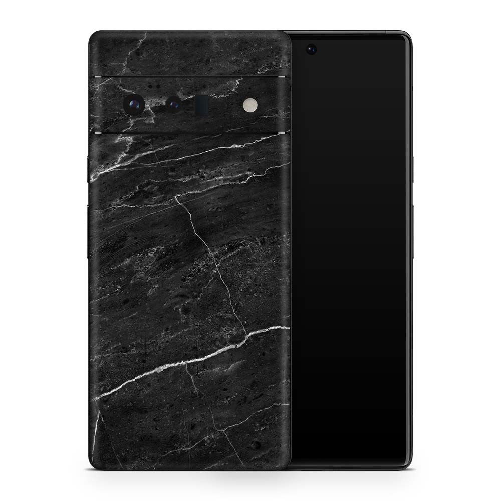 Black Marble II Google Pixel 6 Skin