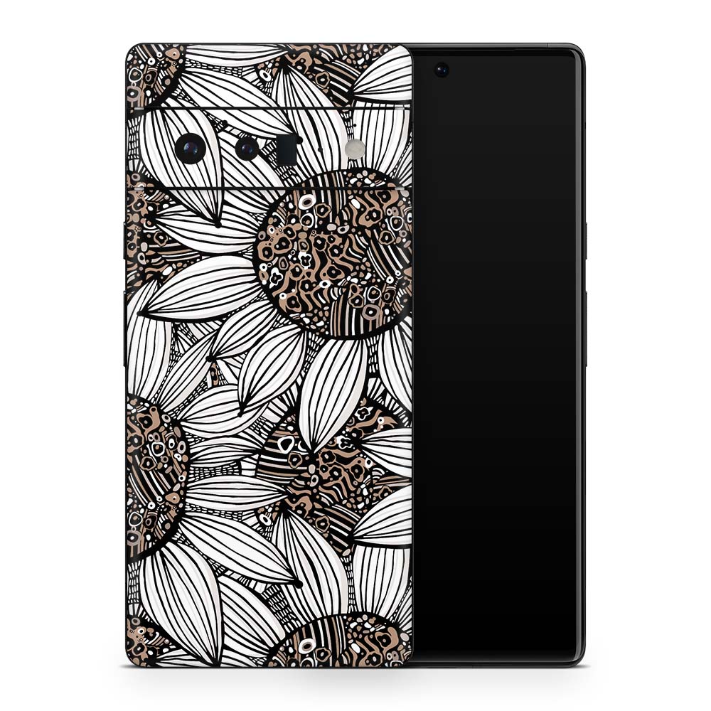 Dark Sunflower Google Pixel 6 Skin