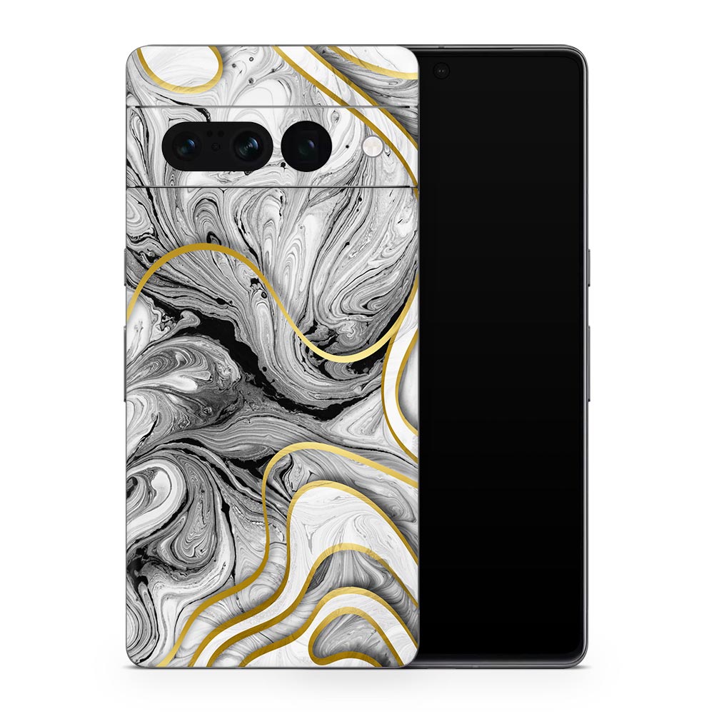 Acrylic Marble Swirl Google Pixel 7 Skin