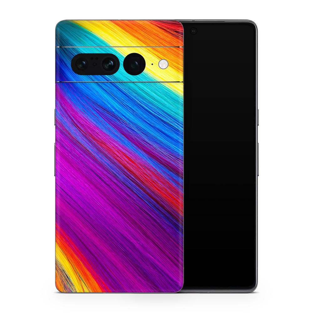 Rainbow Hair Google Pixel 7 Skin