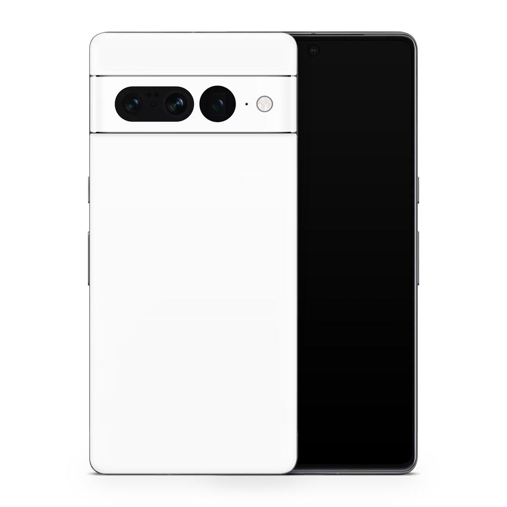 White Google Pixel 7 Skin