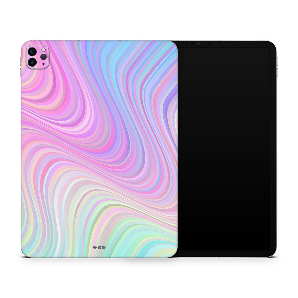 Pastel Wavy Apple iPad Pro 11 Skin