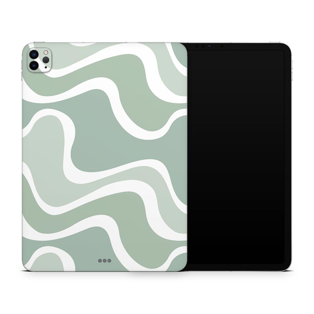 Sage Abstract Apple iPad Pro 11 Skin