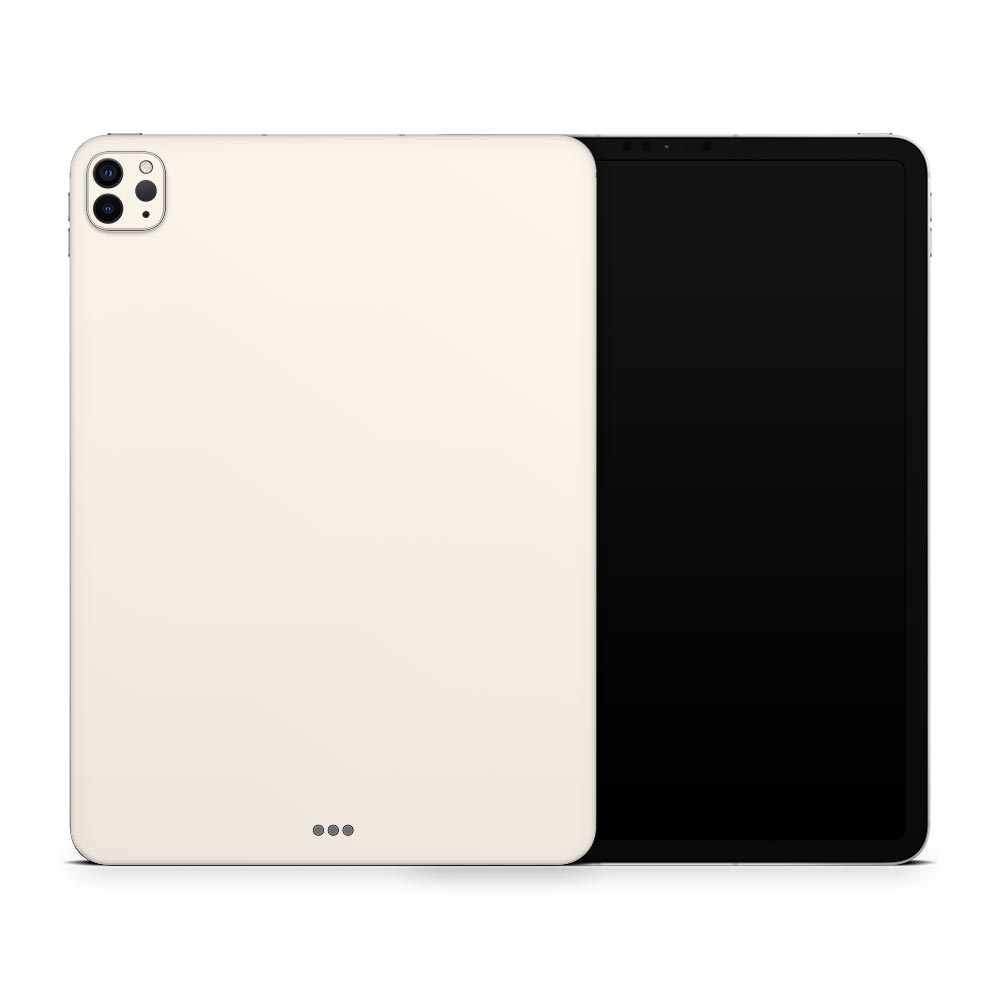 Cream Apple iPad Pro 11 Skin