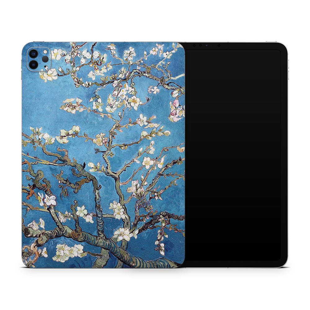 Almond Blossom Blue Apple iPad Pro 11 Skin