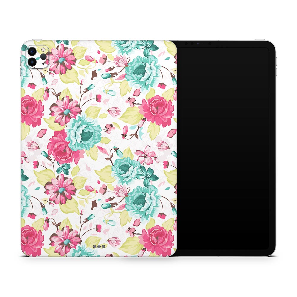 Vintage Flowers Apple iPad Pro 11 Skin