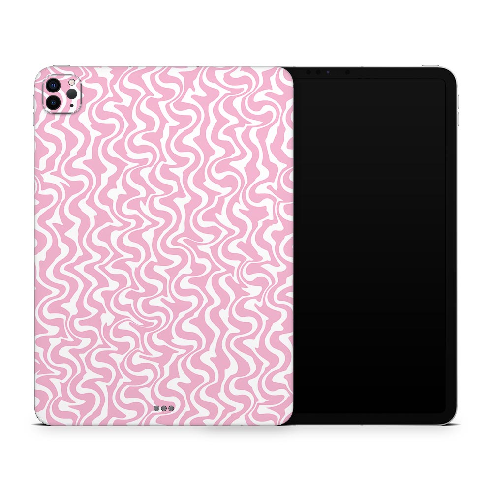 Wobbly Pink Apple iPad Pro 11 Skin