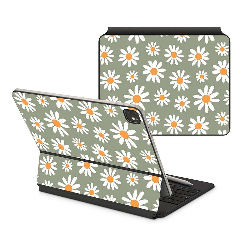 Daisy Sunshine iPad Magic Keyboard Skin