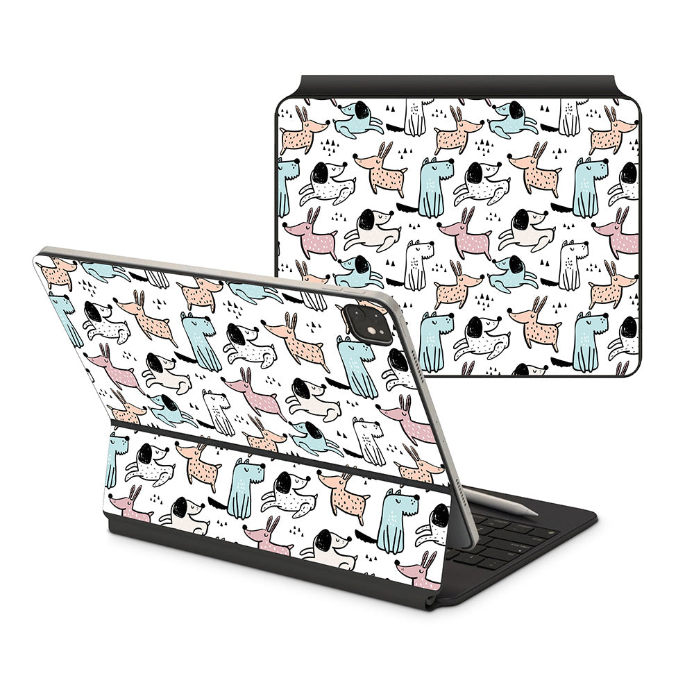 Puppies &amp; Dogs iPad Magic Keyboard Skin