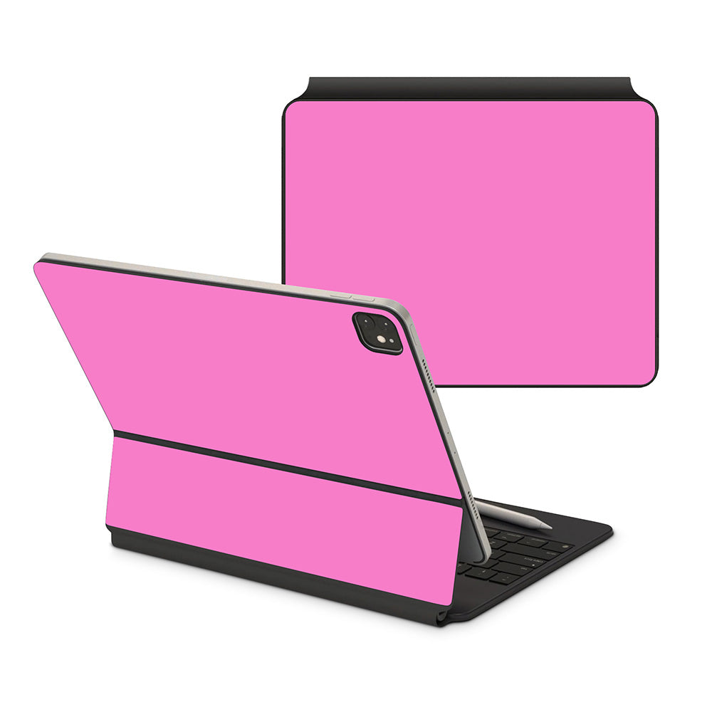 Bubblegum Pink iPad Magic Keyboard Skin