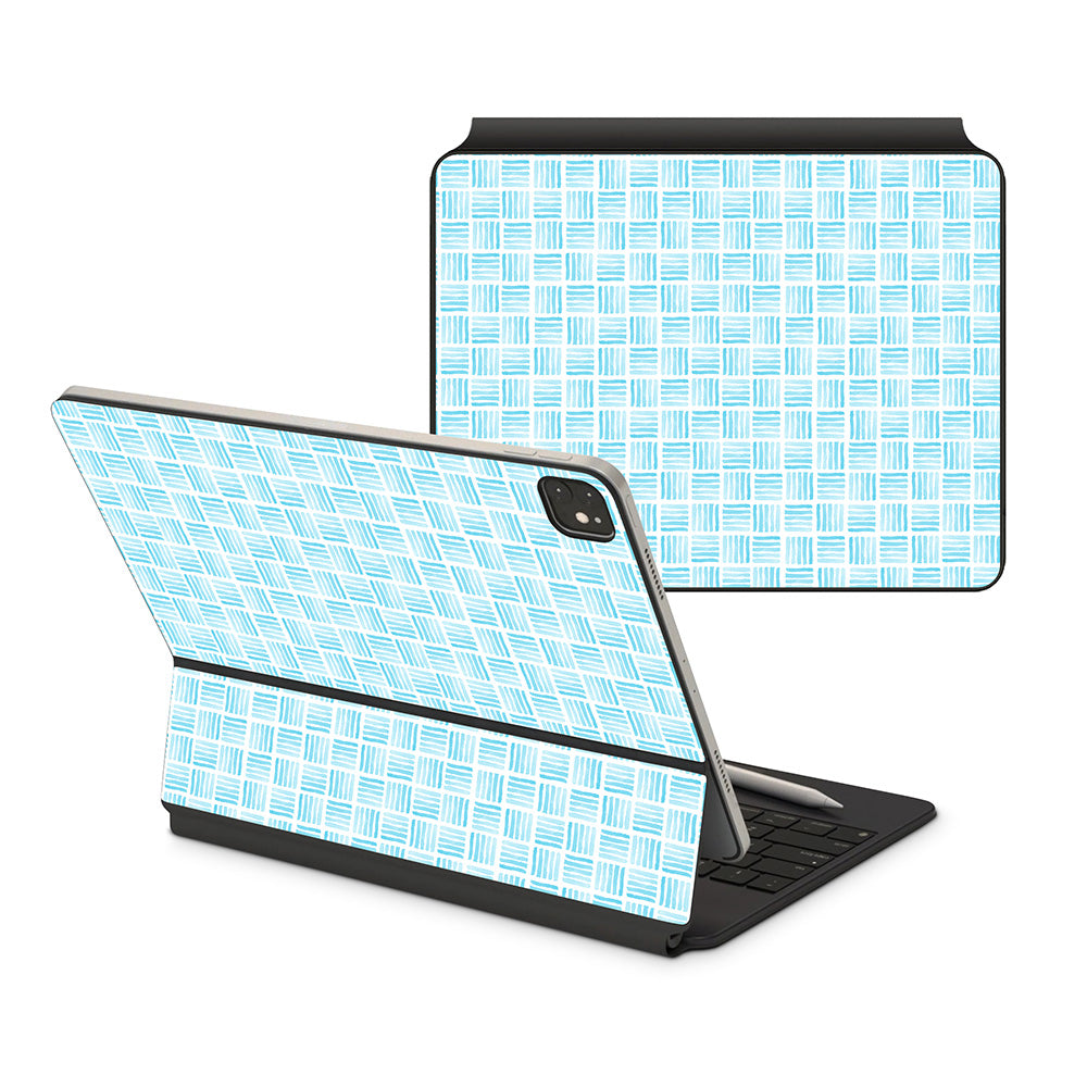 Watercolour Weave iPad Magic Keyboard Skin