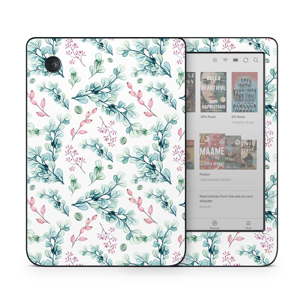 Berry Leaf Kobo Clara Skin