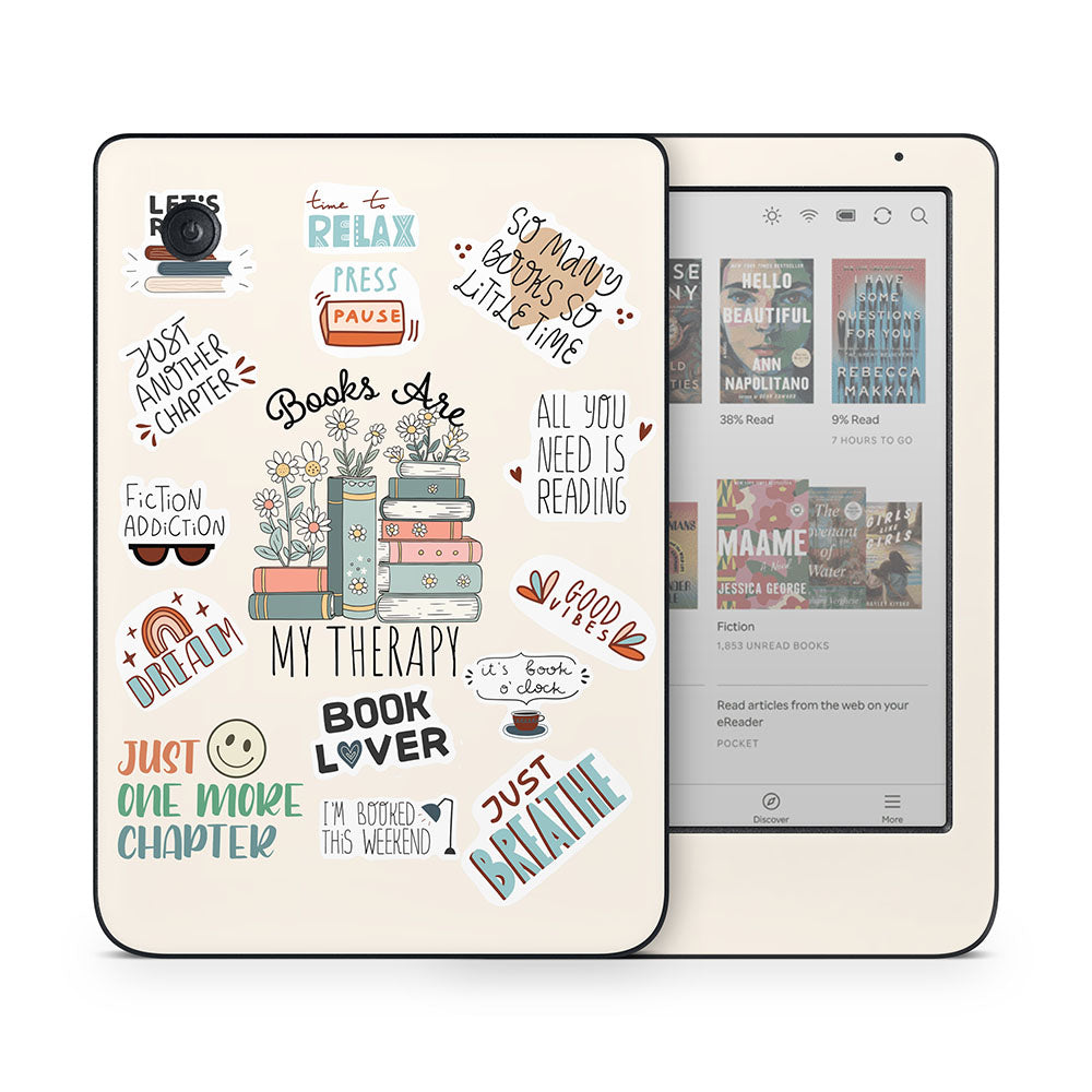 Book Therapy Kobo Clara Skin