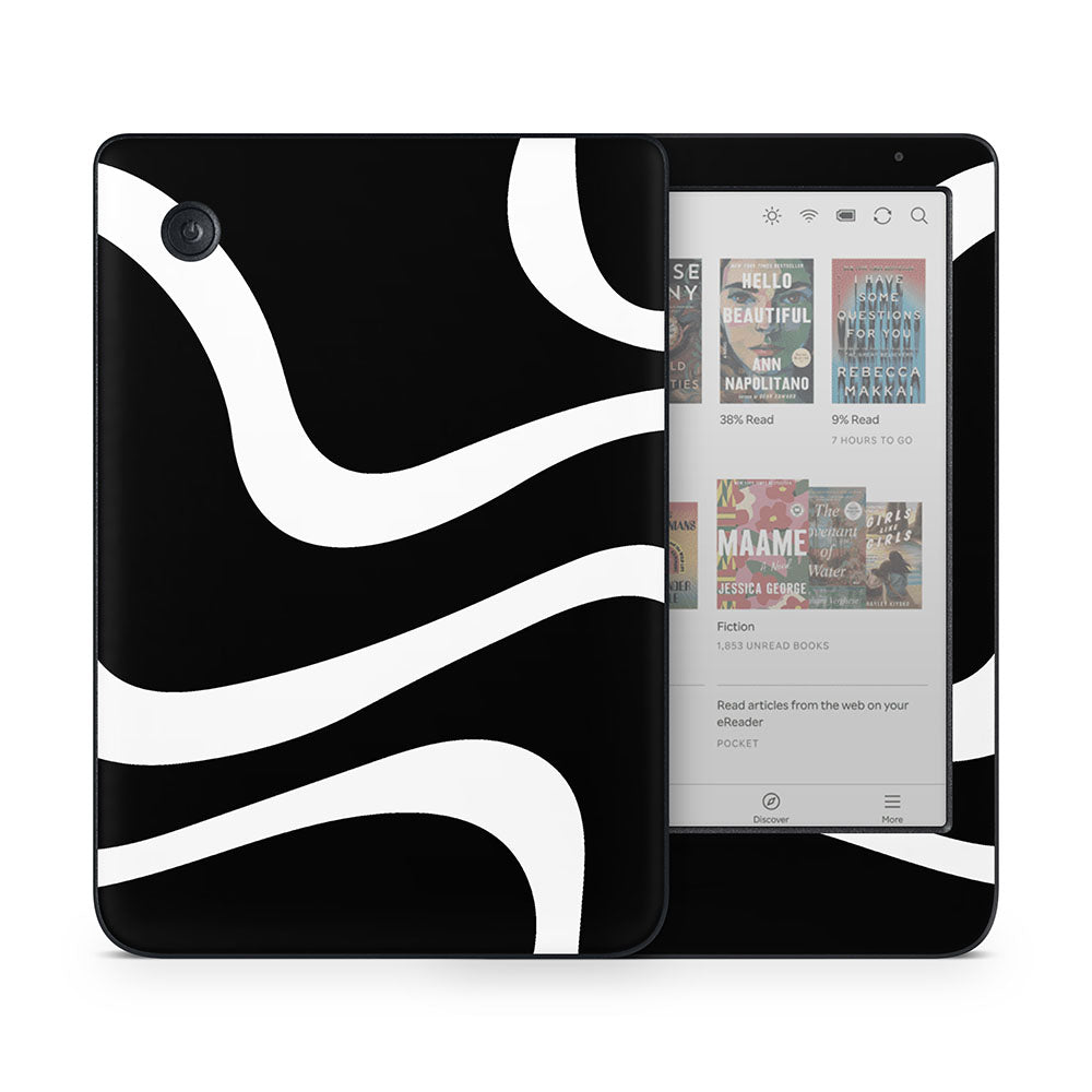 BW Abstract Kobo Clara Skin