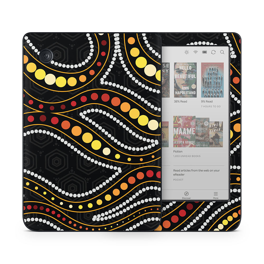 Earthen Abstract Kobo Clara Skin