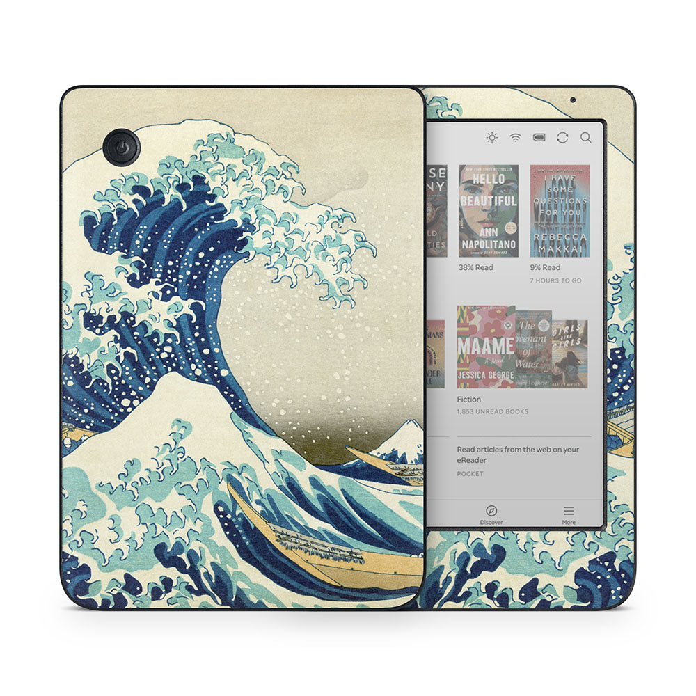 Great Wave Kobo Clara Skin