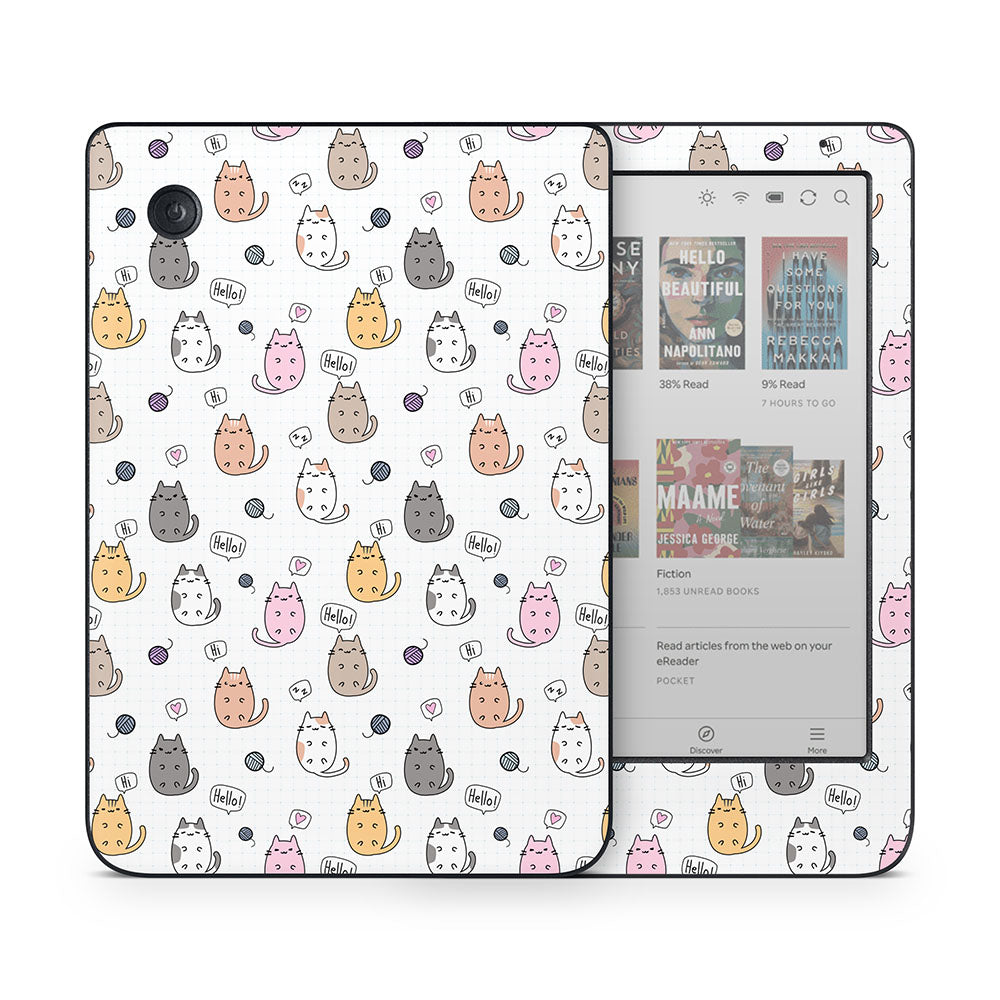 Kawaii Cats Kobo Clara Skin