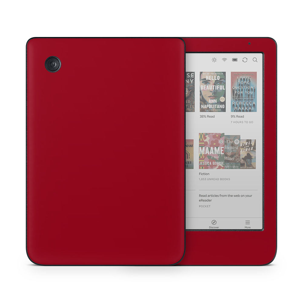 Red Kobo Clara Skin