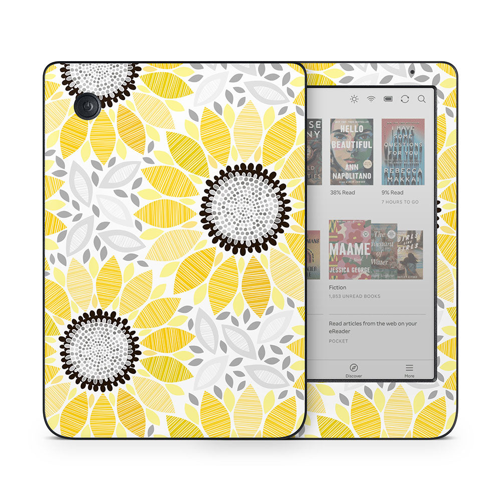 Sunshine Floral Kobo Clara Skin