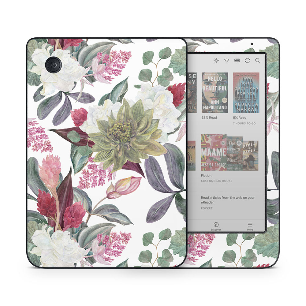 Watercolour Floral Kobo Clara Skin