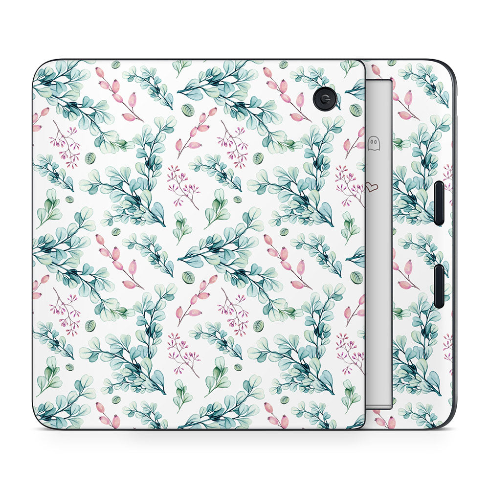 Berry Leaf Kobo Libra Skin