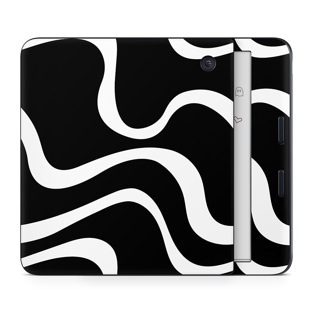 BW Abstract Kobo Libra Skin